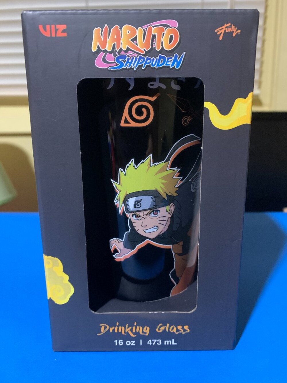 Naruto Shippuden Drinking Glass